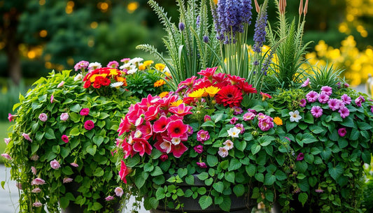 Blumenkübel-richtig-bepflanzen-Schichtsystem-für-gesunde-Pflanzen Amei